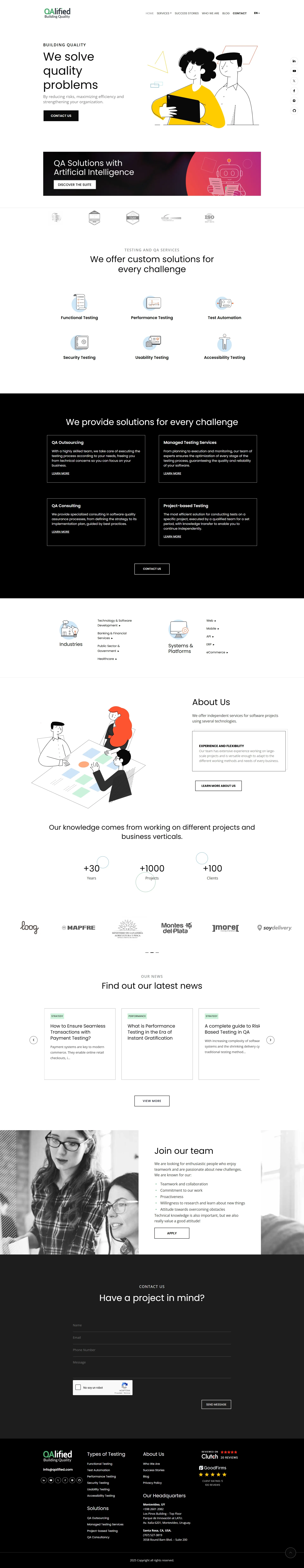 Qalified - Vista Desktop