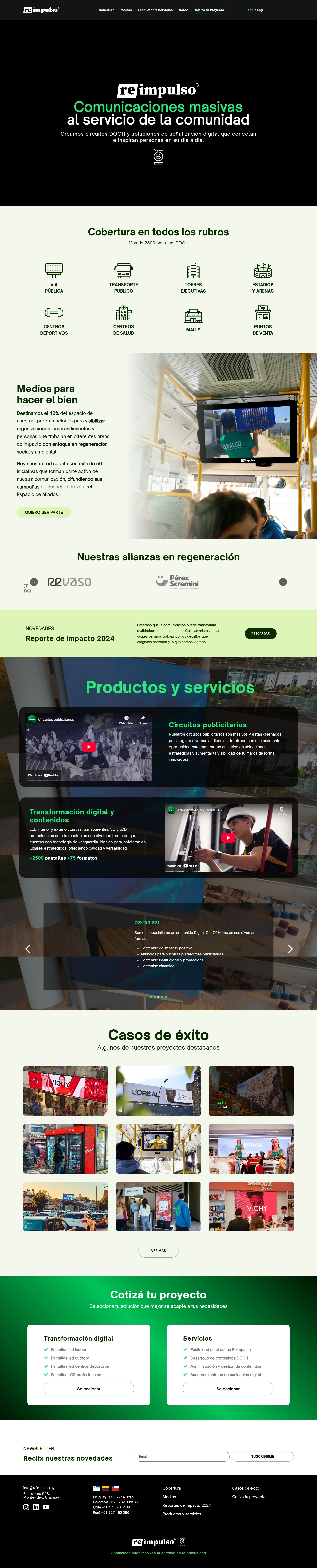 Reimpulso - Vista Desktop