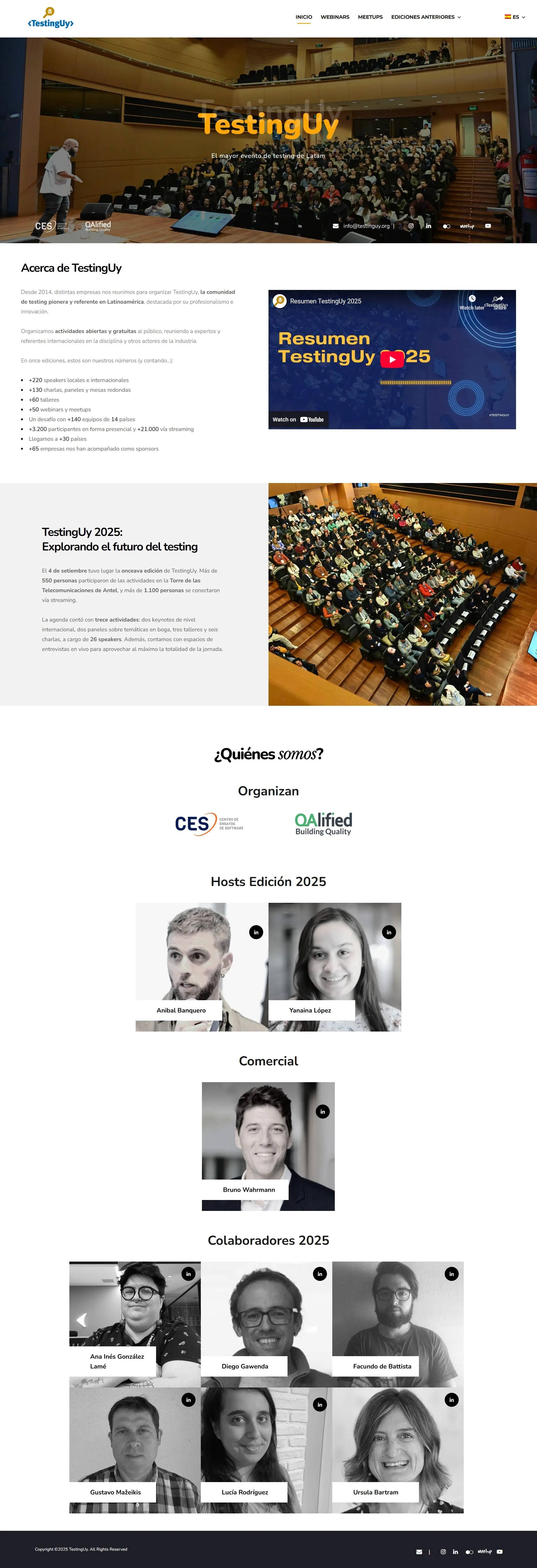 TestingUY - Vista Desktop