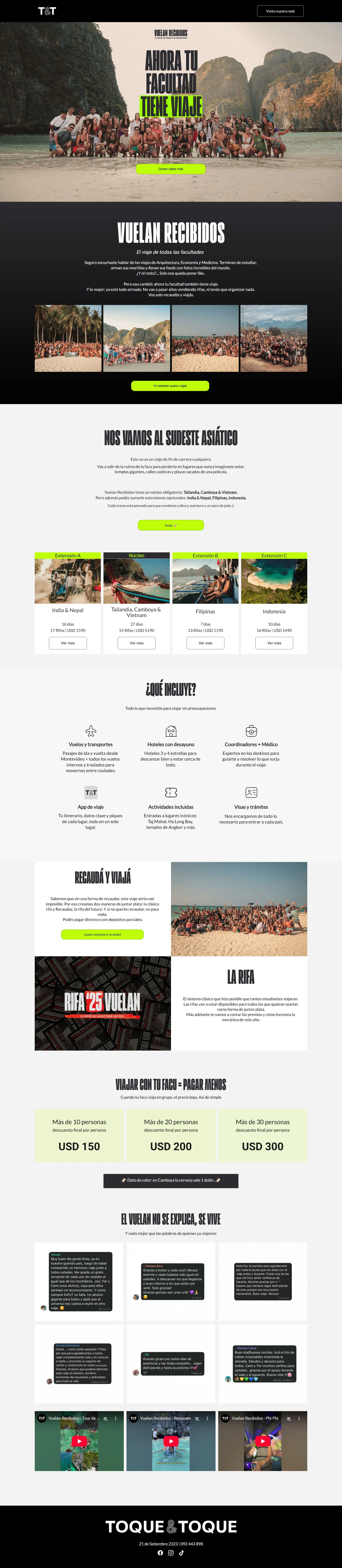 Toque & Toque - Vista Desktop